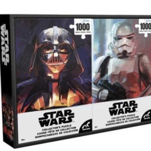 Star Wars 4-Pack 1000pc Collector's Puzzles - Iconic Villains - Picture 2 of 9